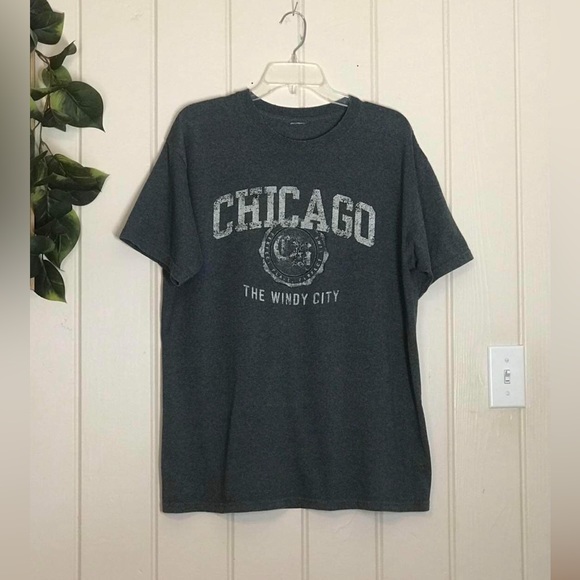 Chicago The Windy City Tee Shirt T-shirt
Size XL 46 - 48
Crew Neck 
60% Cotton - Picture 14 of 16